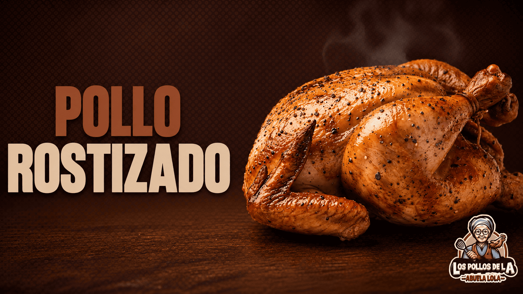 Pollo rostizado entero dorado con piel crujiente, acompañado de tortillas y salsas
